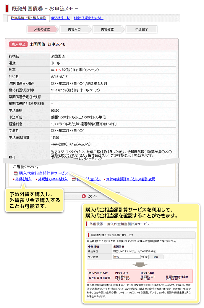 既発外債 購入申込 | SMBC日興証券