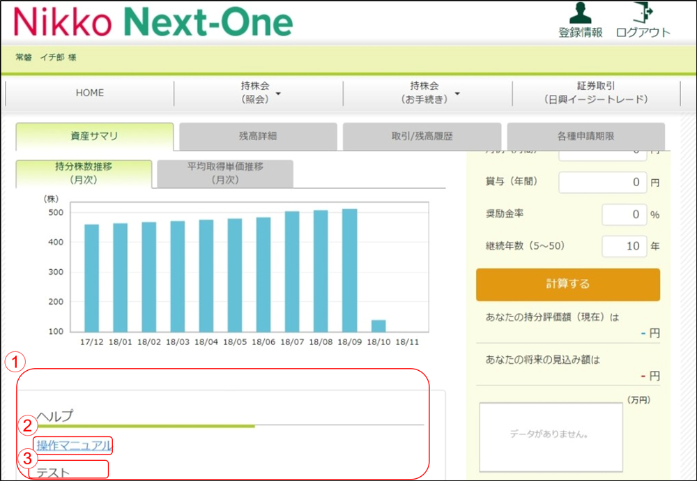 ヘルプ登録(5)のイメージです