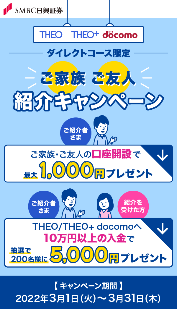 THEO/THEO+ docomoご家族・ご友人紹介キャンペーン